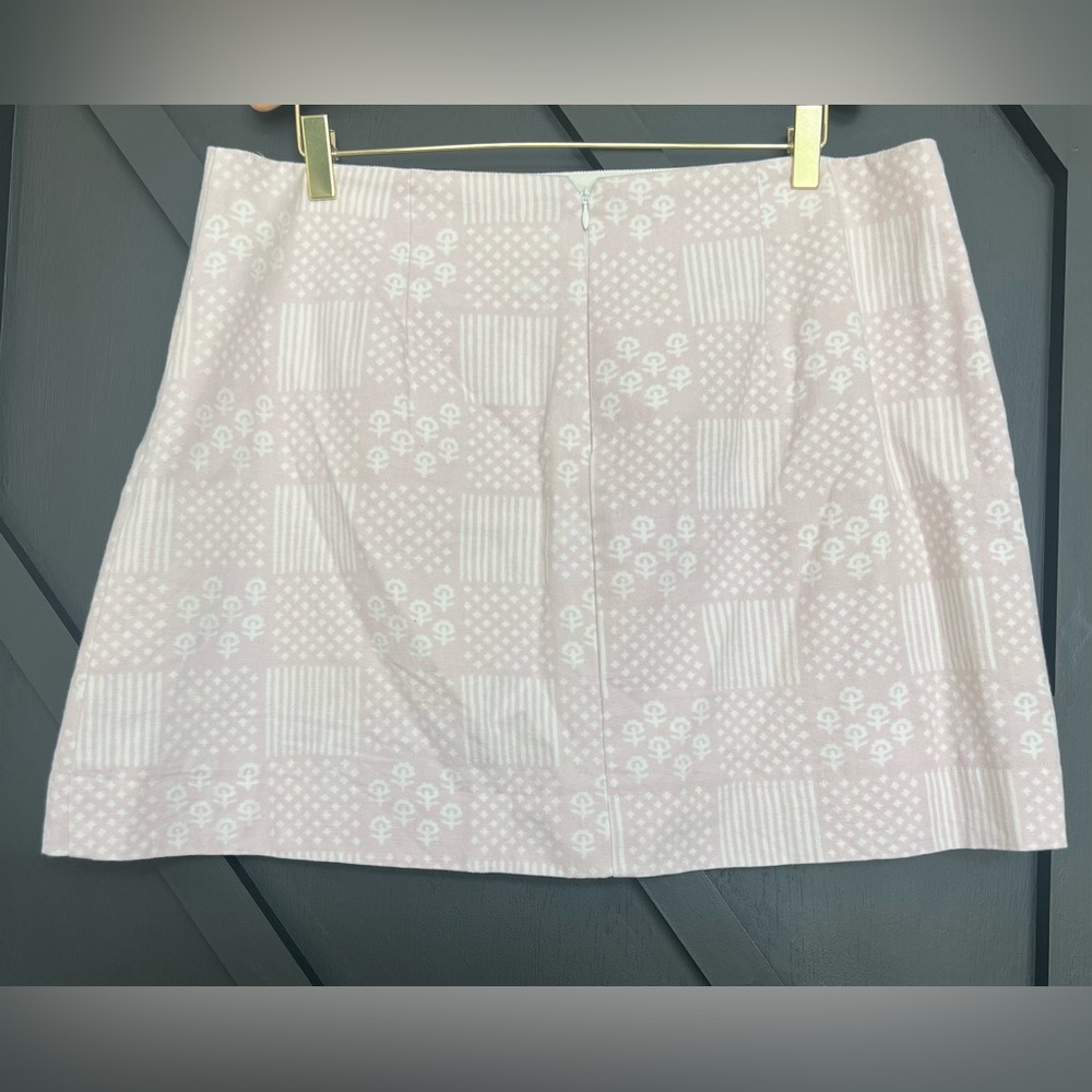 Julia Amory Top and Skirt Set in Patchwork Ballet Pink, Size XL - Picture 9 of 9